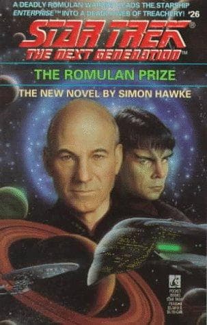 Cover of Star Trek The Next Generation - The Romulan Prize by Simon Hawke