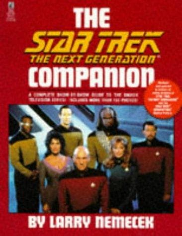 Cover of The Star Trek The Next Generation Companion by Larry Nemecek