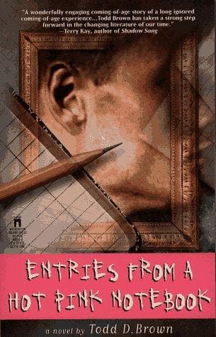 Cover of Entries from a hotpink notebook by Todd D. Brown