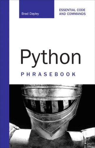Cover of Python Phrasebook (Developer's Library) by Brad Dayley