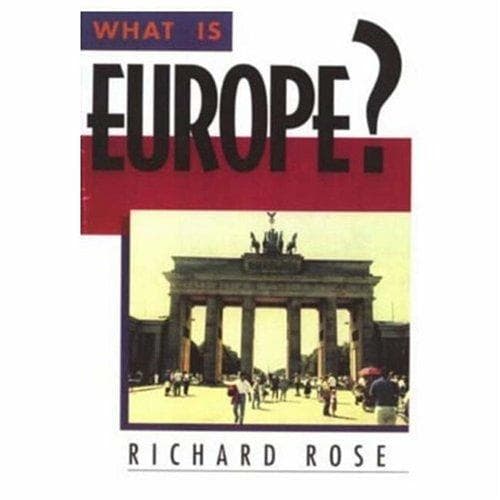 Cover of What is Europe? by Richard Rose