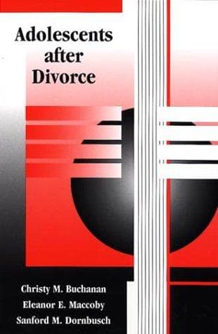 Cover of Adolescents after divorce by Christy M. Buchanan