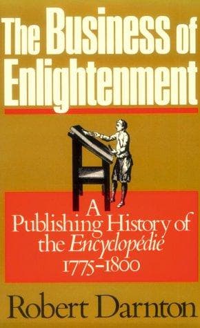 Cover of The business of enlightenment by Robert Darnton