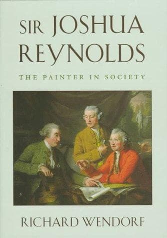 Cover of Sir Joshua Reynolds by Richard Wendorf