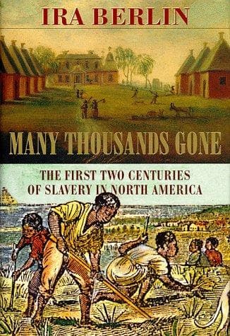 Cover of Many thousands gone by Ira Berlin