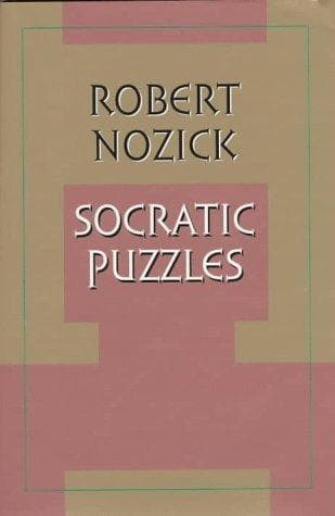 Cover of Puzzles Socraticos (Teorema Serie Mayor) by Robert Nozick
