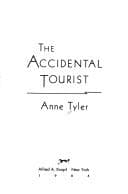 Cover of The Accidental Tourist by Anne Tyler
