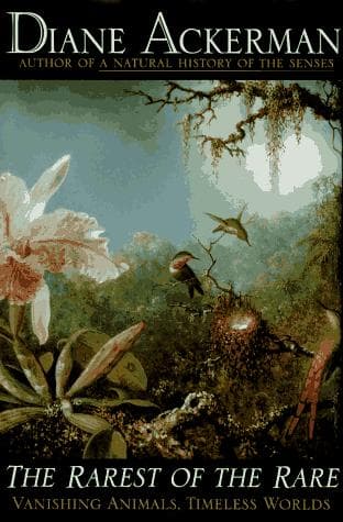 Cover of Rarest of the Rare by Diane Ackerman