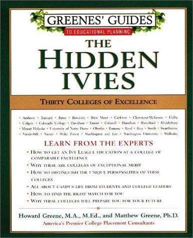 Cover of The hidden ivies by Greene, Howard