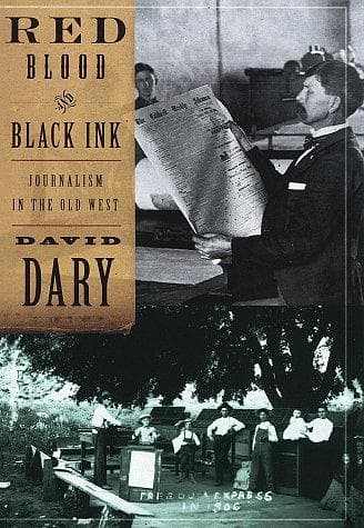 Cover of Red blood & black ink by David Dary