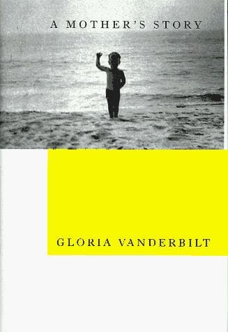 Cover of A mother's story by Gloria Laura Vanderbilt