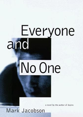 Cover of Everyone and no one by Mark Jacobson