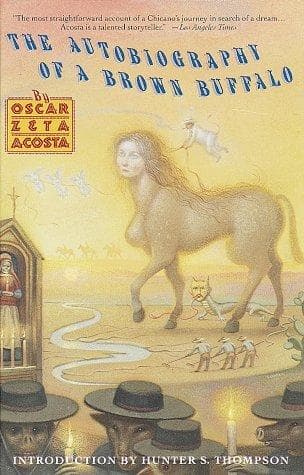 Cover of The autobiography of a brown buffalo by Oscar Zeta Acosta