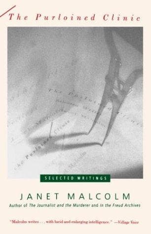 Cover of The purloined clinic by Janet Malcolm