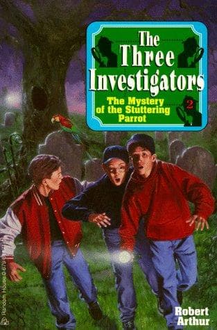 Cover of The Mystery of the Stuttering Parrot by Robert Arthur
