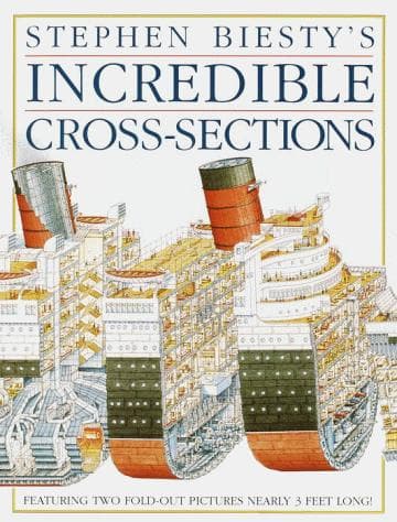 Cover of Incredible Cross Sections by Richard Platt
