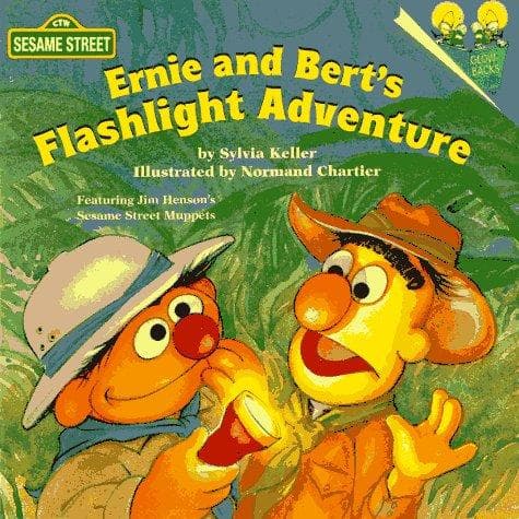 Cover of Ernie and Bert's flashlight adventure by Sylvia Keller