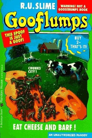 Cover of Eat cheese and barf! by R. U. Slime