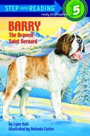 Cover of Barry, the bravest Saint Bernard by Lynn Hall