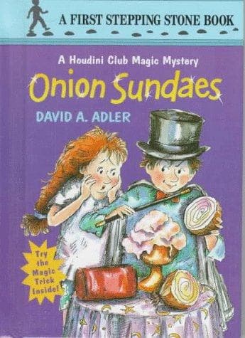 Cover of Onion sundaes by David A. Adler