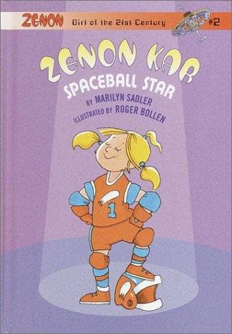 Cover of Zenon Kar, spaceball star by Marilyn Sadler