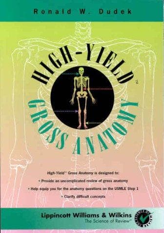 Cover of High-yield gross anatomy by Ronald W. Dudek