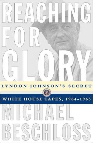 Cover of Reaching for glory by Lyndon B. Johnson
