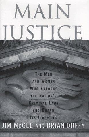 Cover of Main justice by Jim McGee