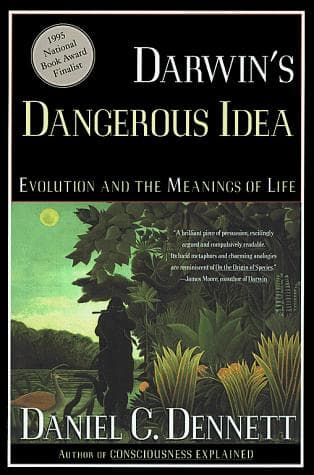 Cover of Darwin's dangerous idea by Daniel C. Dennett