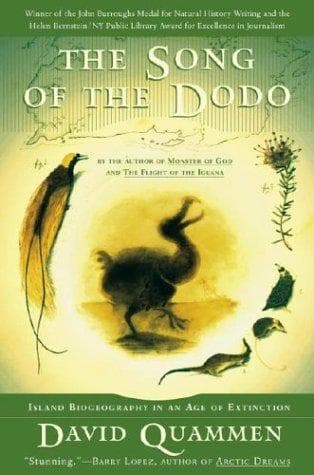 Cover of The Song of the Dodo by David Quammen