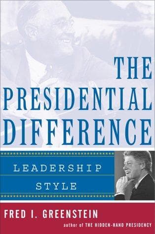 Cover of The Presidential Difference by Fred I. Greenstein
