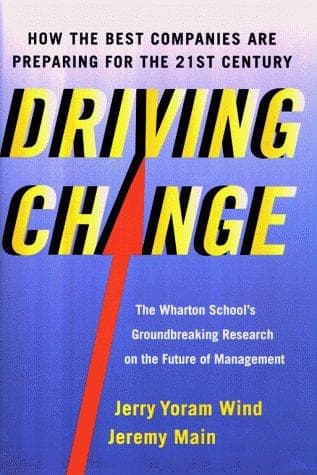 Cover of Driving change by Yoram Wind