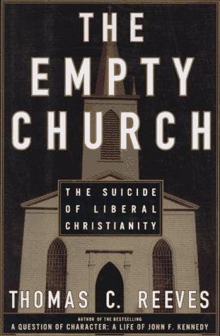 Cover of The empty church by Thomas C. Reeves