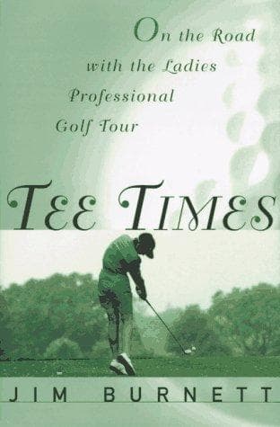 Cover of Tee times by Jim Burnett