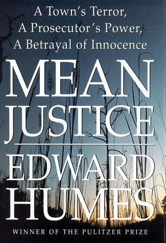 Cover of Mean Justice by Edward Humes