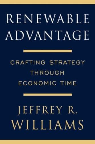 Cover of Renewable advantage by Jeffrey R. Williams