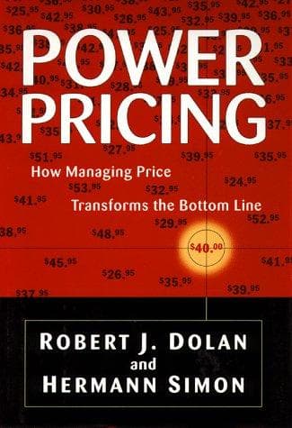 Cover of Power pricing by Robert J. Dolan