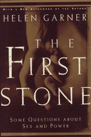 Cover of The first stone by Helen Garner