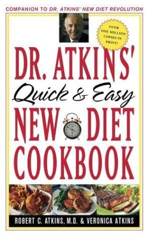 Cover of Dr. Atkins' quick and easy new diet cookbook by Atkins, Robert C