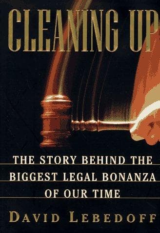 Cover of Cleaning up by David Lebedoff
