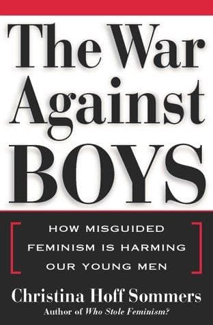 Cover of The War Against Boys by Christina Hoff Sommers