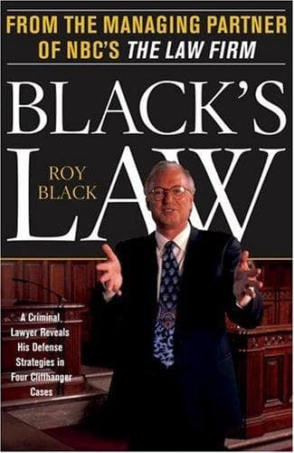 Cover of BLACK'S LAW by Roy Black