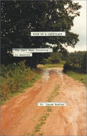 Cover of Fire in a Canebrake by Laura Wexler