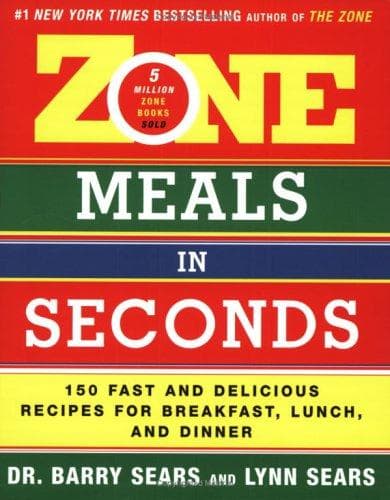 Cover of Zone Meals in Seconds by Barry Sears