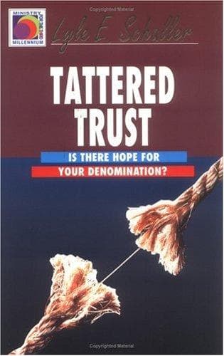 Cover of Tattered trust by Lyle E. Schaller