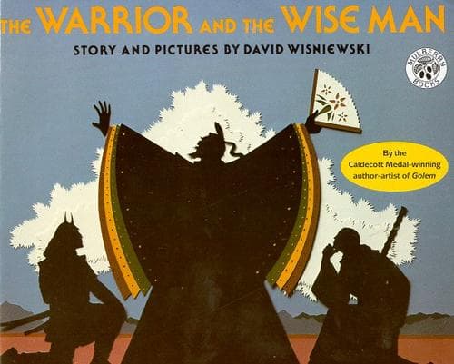 Cover of The warrior and the wise man by David Wisniewski