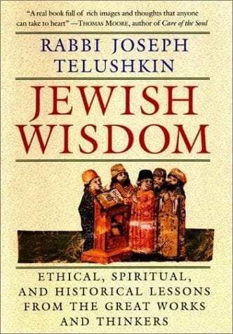 Cover of Jewish wisdom by Joseph Telushkin