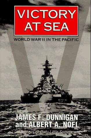 Cover of Victory at sea by James F. Dunnigan