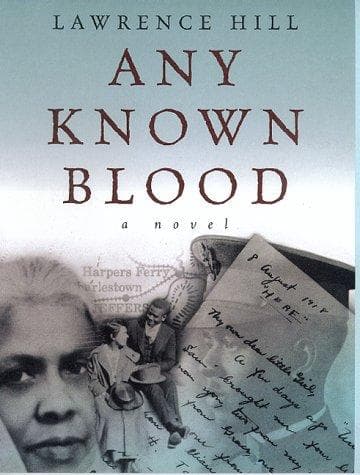 Cover of Any known blood by Lawrence Hill