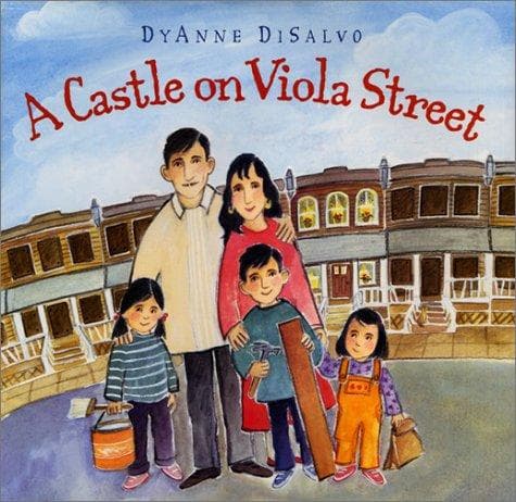Cover of A castle on Viola Street by DyAnne DiSalvo